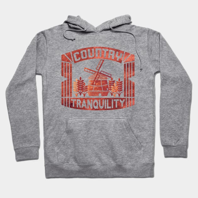 COUNTRY TRANQUILITY (Ver.1) Hoodie by CleanRain3675